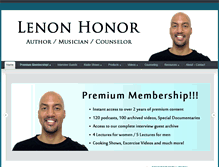 Tablet Screenshot of lenonhonor.com